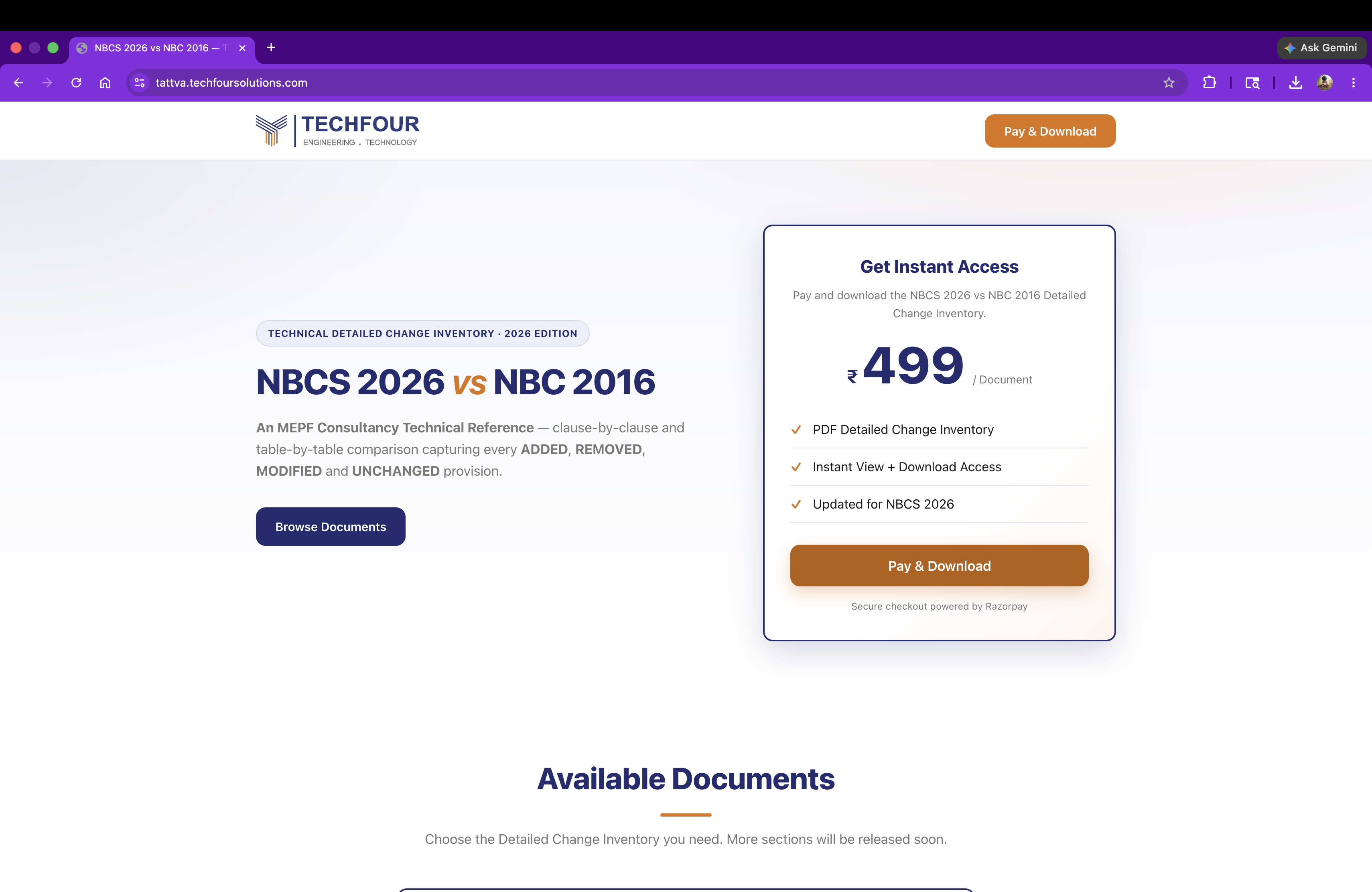 Step 1 — Visit the site